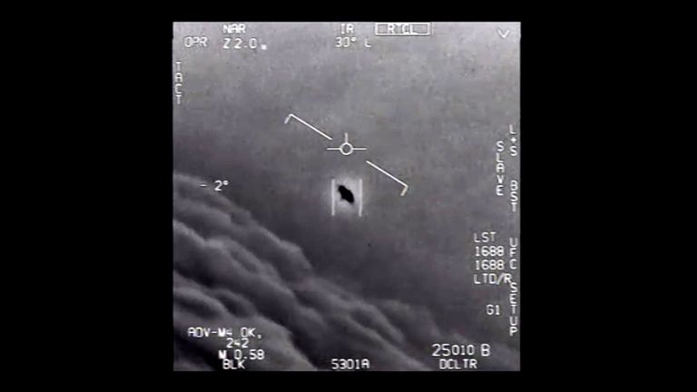 UFO. Pic: Department of Defence