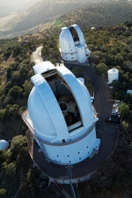 The LRRs placed on the Moon during Apollos 11, 14 and 15 have been used by the McDonald Observatory to measure the distance between the Earth and the Moon for decades. Photo Credit: McDonald Observatory