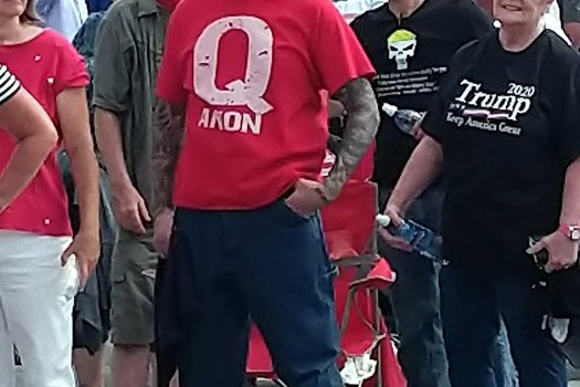 Experts say groups such as QAnon and others who traffic in false conspiracy theories are becoming increasingly involved in American politics. (Wikimedia Commons)