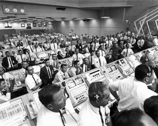 More than 400,000 personnel were involved with the Apollo Program during the late 60s and early 70s. Photo Credit: NASA