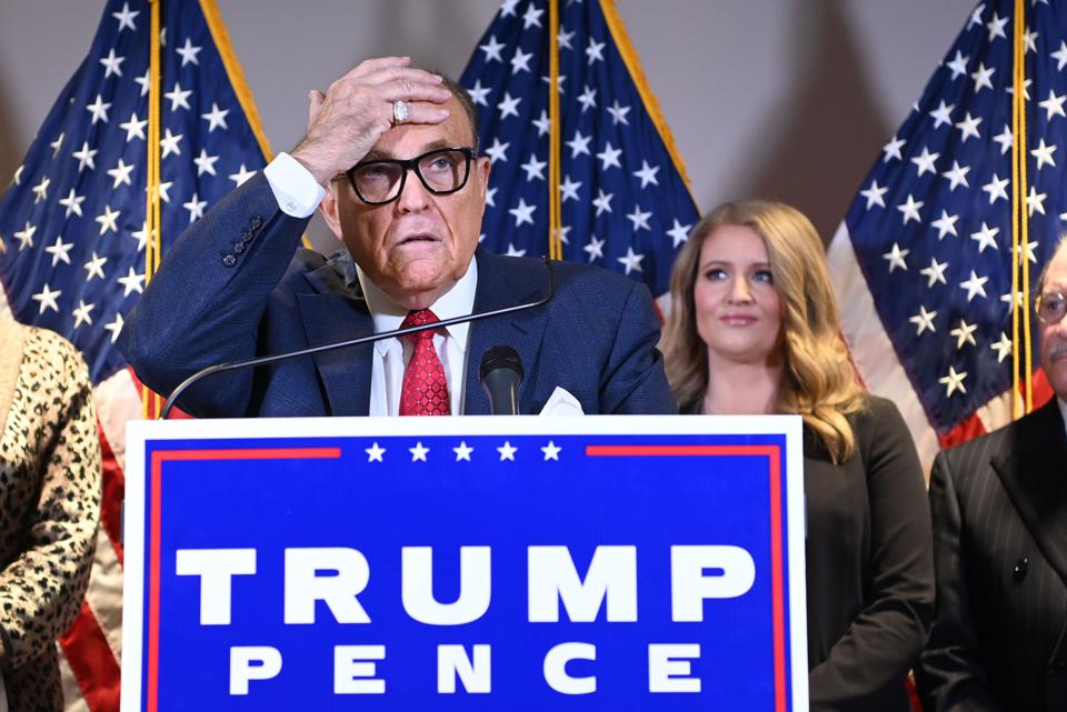 Rudy Giuliani press conference