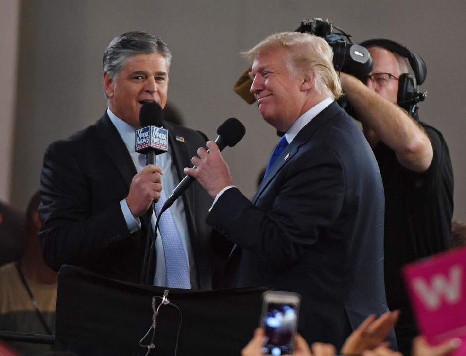 Sean Hannity interviews Donald Trump