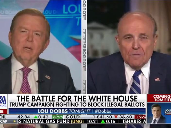 Rudy Giuliani on Lou Dobbs Fox Business