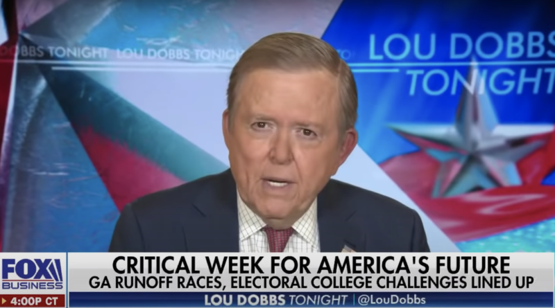 Lou Dobbs on Fox says no proof of election fraud, pushes theory anyway – Business Insider