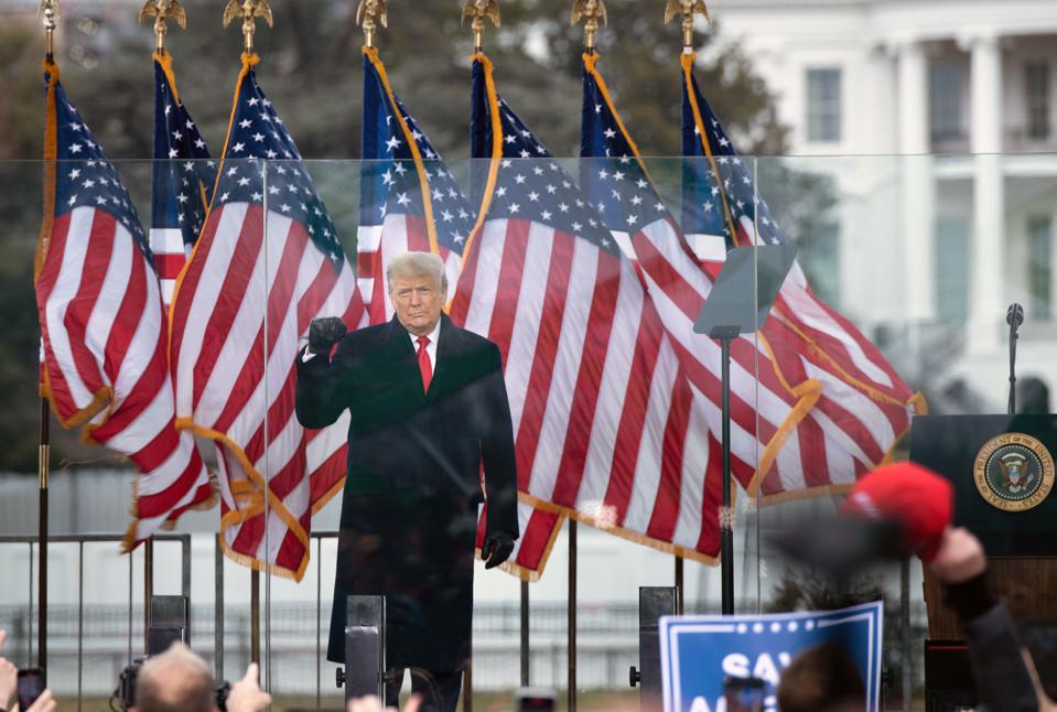 Donald Trump at rally