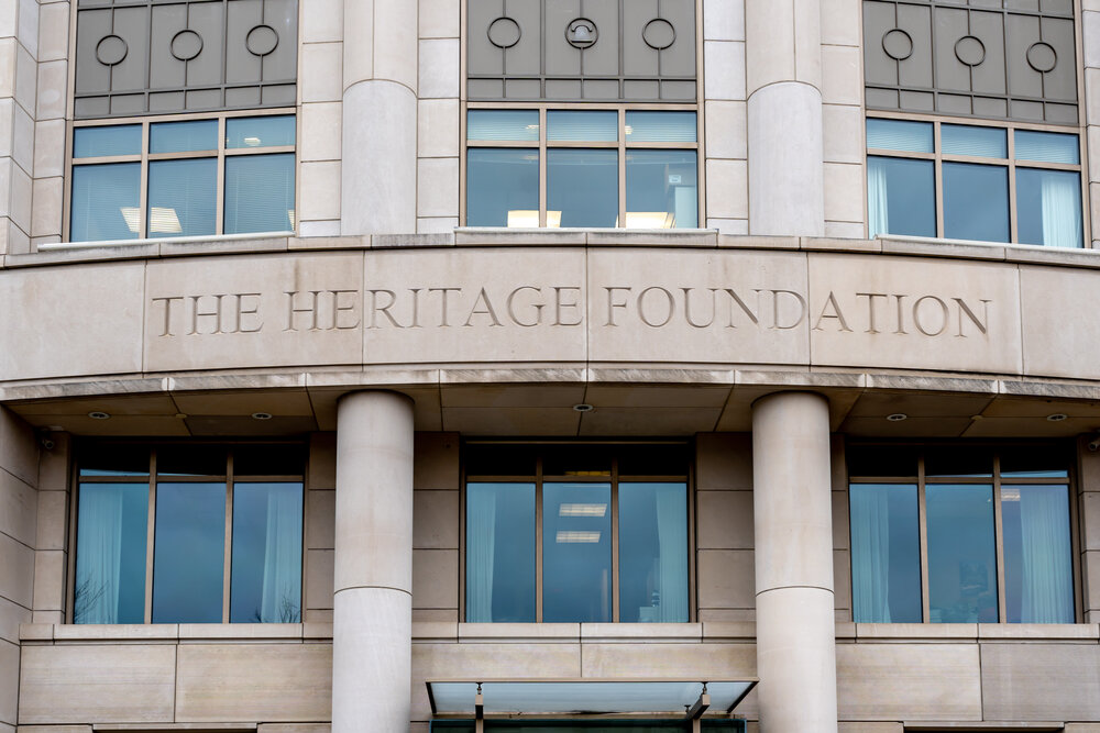 Conservative institutions like the Heritage Foundation have long used philanthropic funding to amplify the voter fraud narrative. Photo: HVEPhoto/shutterstock