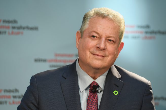 Former Vice President Al Gore in Berlin, Germany. (Photo by Matthias Nareyek/Getty Images for Paramount Pictures)