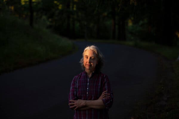 Esther Jones, a kidney transplant recipient, in Portland, Ore. Because she is immunocompromised, Ms. Jones has sought out multiple doses of a coronavirus vaccine.