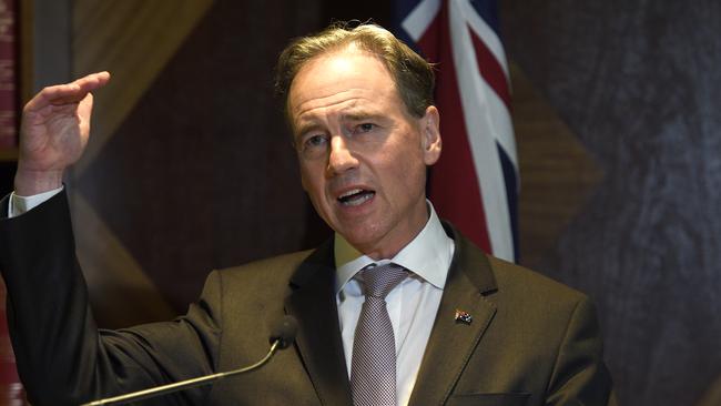 Federal Health Minister Greg Hunt says there is ‘strong confidence’ in the Covid-19 rollout. Picture: NCA NewsWire / Andrew Henshaw