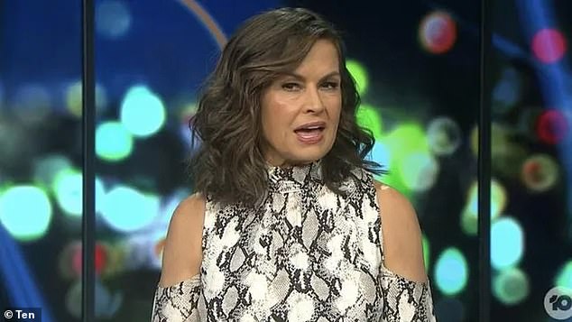 Not happy: It comes after his wife, Lisa Wilkinson, and her co-hosts on The Project lashed out at Sydneysiders for spending too much time outside amid the latest lockdown