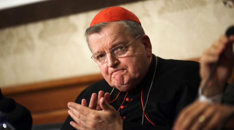 Catholic cardinal who criticized vaccines hospitalized with Covid, breathing with ventilator