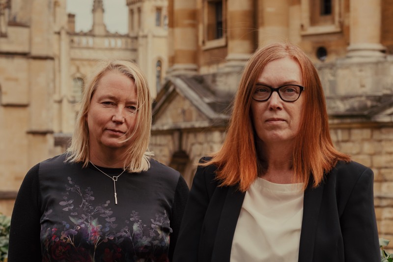 Professor Sarah Gilbert and Dr Catherine Green