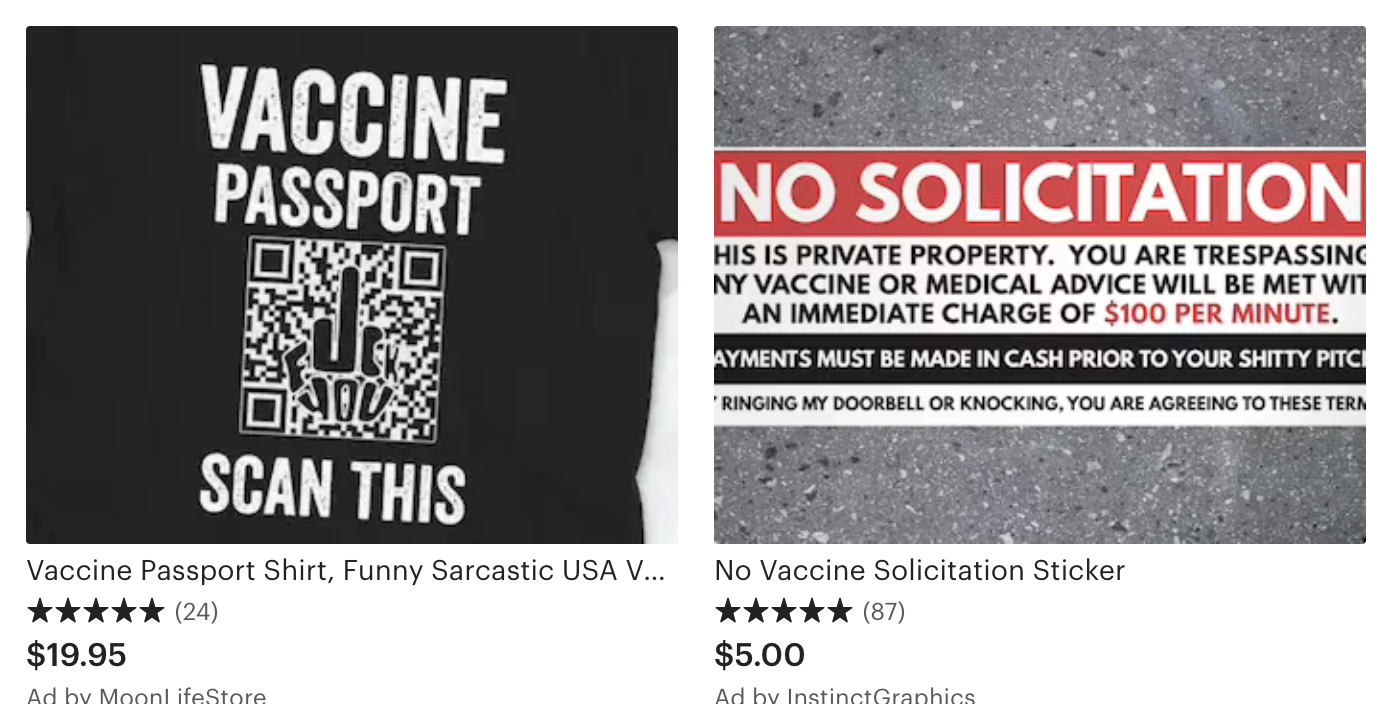The weird world of anti-vax Etsy The weird world of anti-vax Etsy