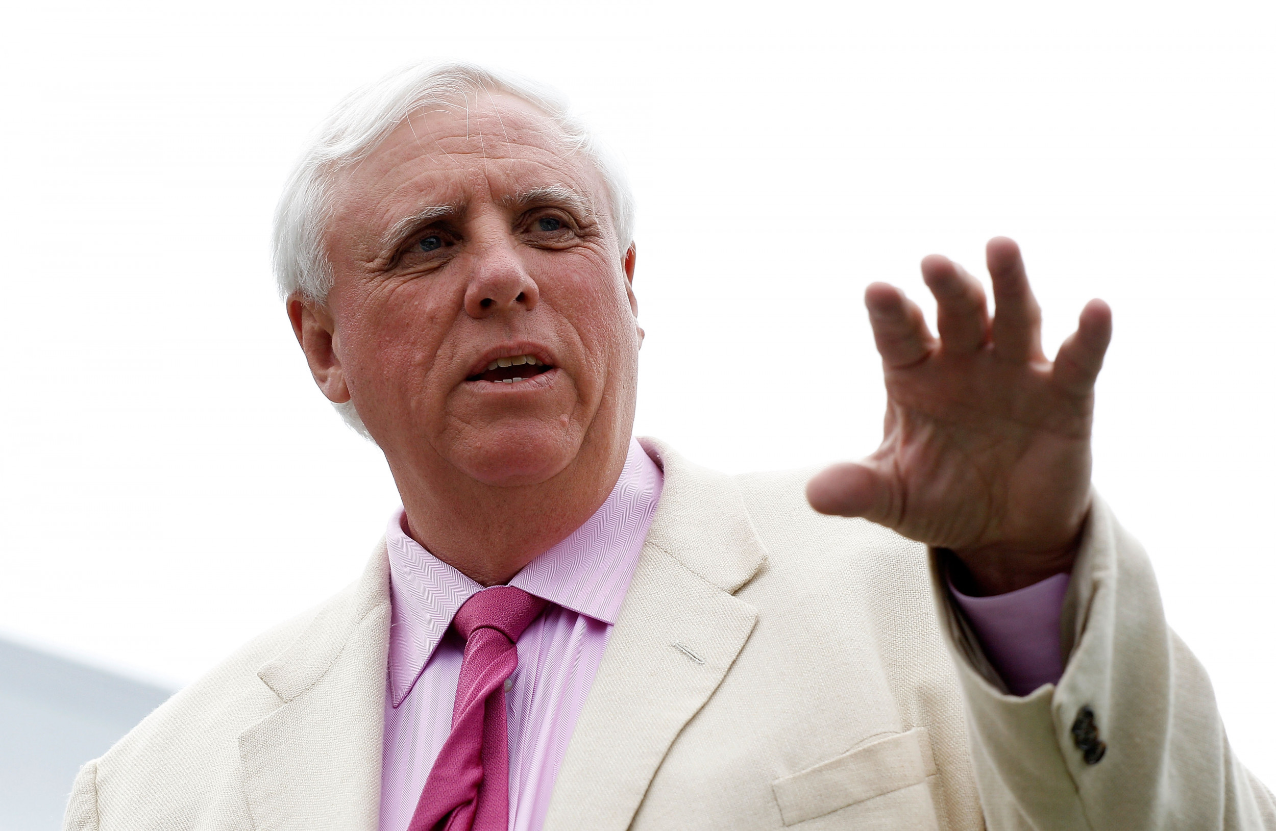 Jim Justice Republican anti-vax crazy chip phones