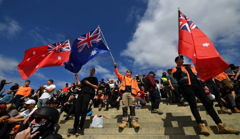 Australia’s far right gets COVID anti-lockdown protest booster