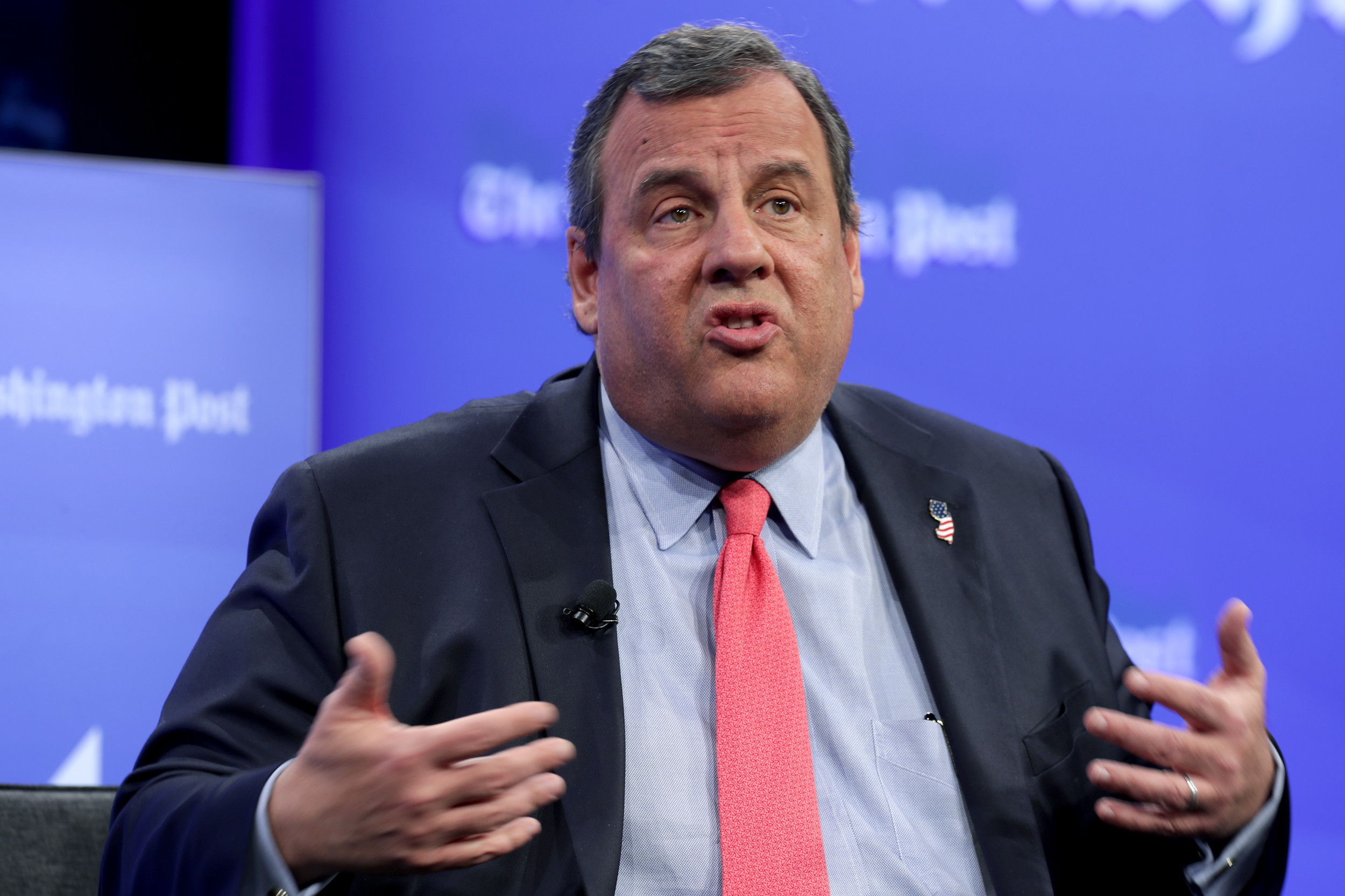 Chris Christie Participates in a Discussion