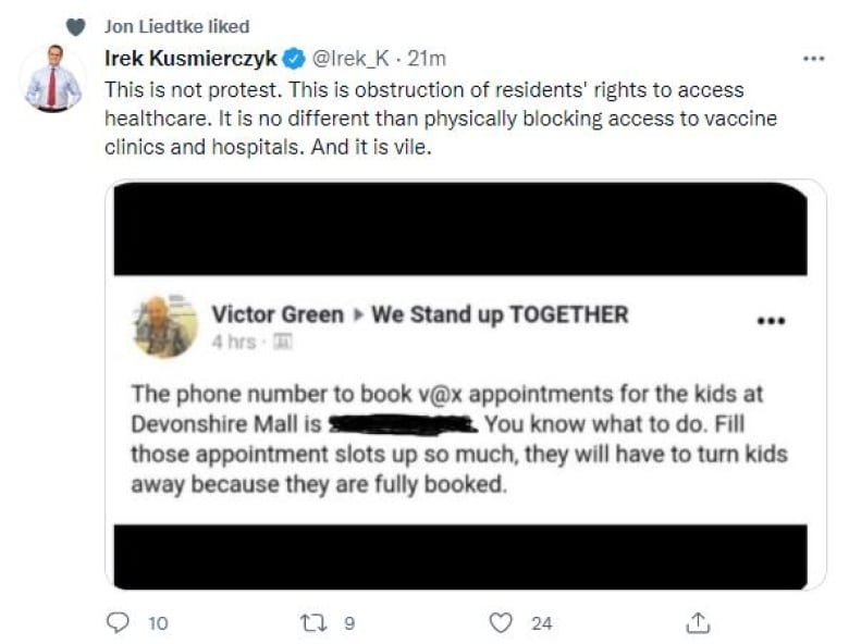 ‘Vile’: Officials call out anti-vax actions in Windsor, Ont. meant to keep kids from the shot ‘Vile’: Officials call out anti-vax actions in Windsor, Ont. meant to keep kids from the shot