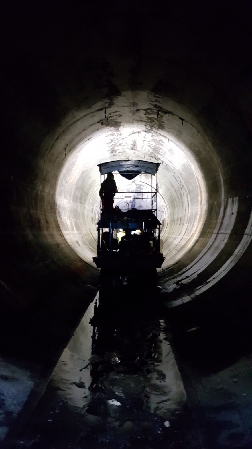 Inside Deep Tunnel, Milwaukee