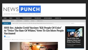 Fact Check: NO Evidence 'Vaccines Are Killing People Of Color At Twice The Rate Of White People,' As HHS Head Said On April 14, 2022