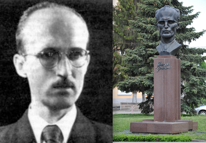 Yaroslav Stetsko, Stetsko bust in Ukraine by the Forward 