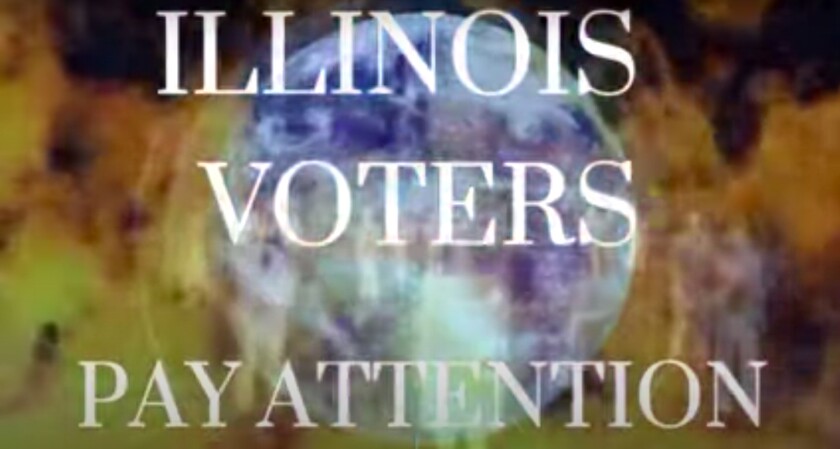 Screenshot of “We Are The People Illinois”video.