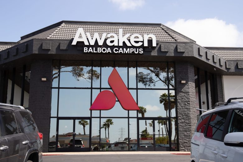 Awaken Church, which has five locations across San Diego county, has frequently sparred with county officials over COVID-19-related health regulations. The church has become a focal point in the regional fight against such measures, and some pastors have increasingly turned to conspiratorial rhetoric in sermons./ Photo by Jakob McWhinney