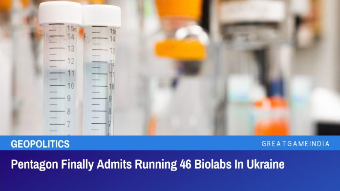 Pentagon Finally Admits Running 46 Biolabs In Ukraine 1