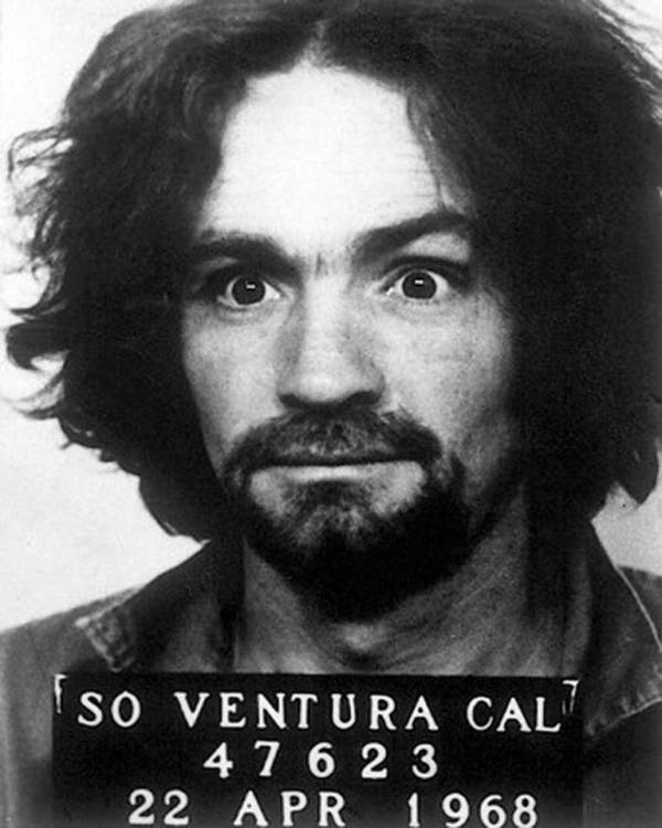 Charles Manson Mugshot