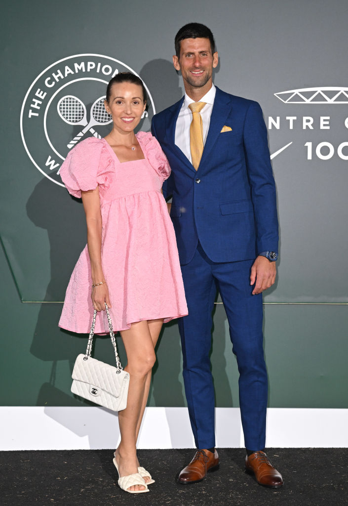 Novak Djokovic's wife Jelena had a lengthy back-and-forth with former NY Times writer Ben Rothenberg over calling her husband an 'anti-vax posterboy'.