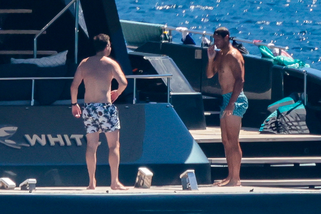 Rafael Nadal was photographed on a luxurious yacht