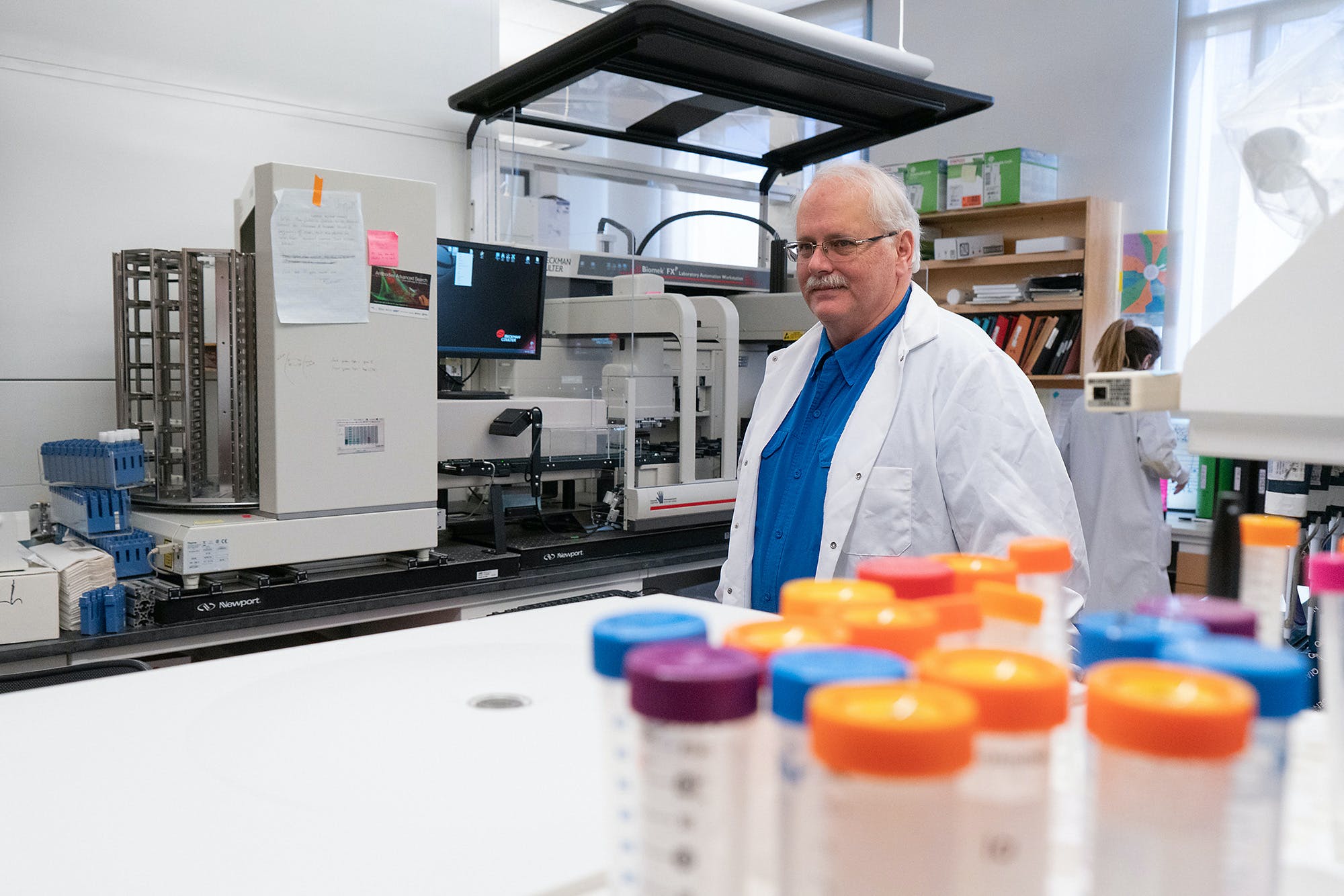 Ralph Baric, researcher and lab leader at North Carolina's Gillings School of Global Public Health, Chapel Hill, North Carolina, U.S., Feb. 14, 2020.