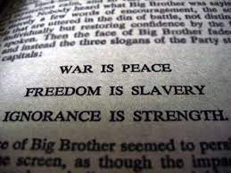 The Meaning of: “War is Peace, Freedom is Slavery, Ignorance is Strength” | by Hugo | Medium