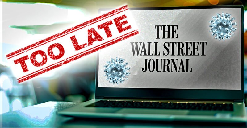 wall street journal covid policies too late feature