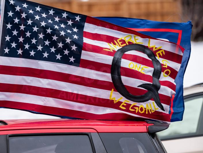 QAnon flag