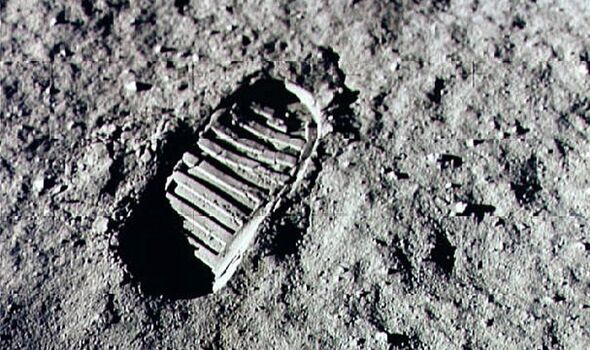 Footprint on the Moon