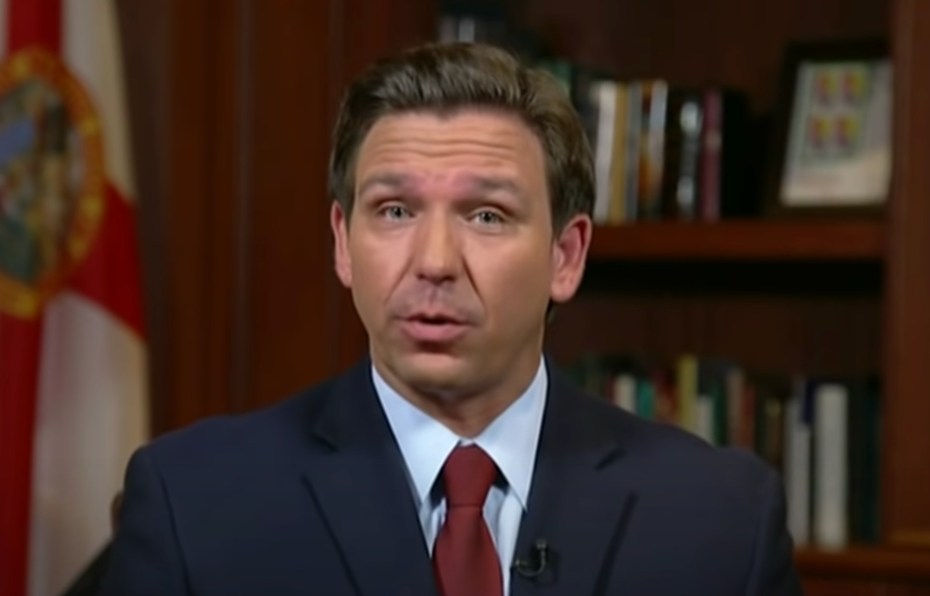 Image: DeSantis says covid jabs being used by “globalist elites to depopulate the planet”