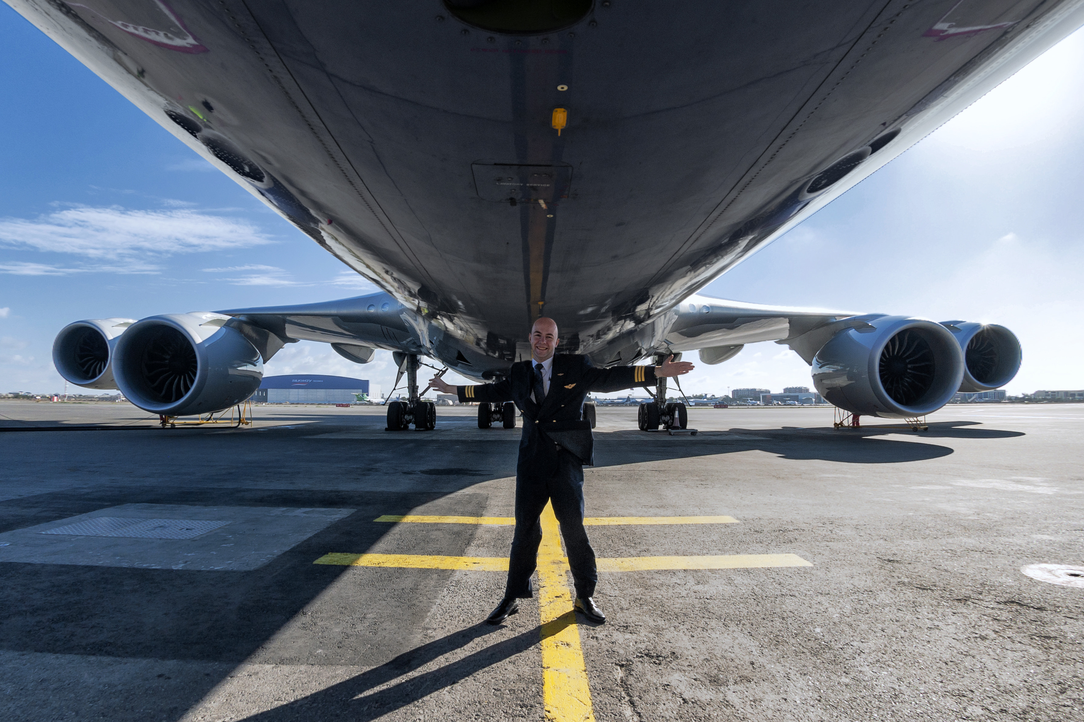 Christiaan van Heijst has some 9,500 hours of flight time