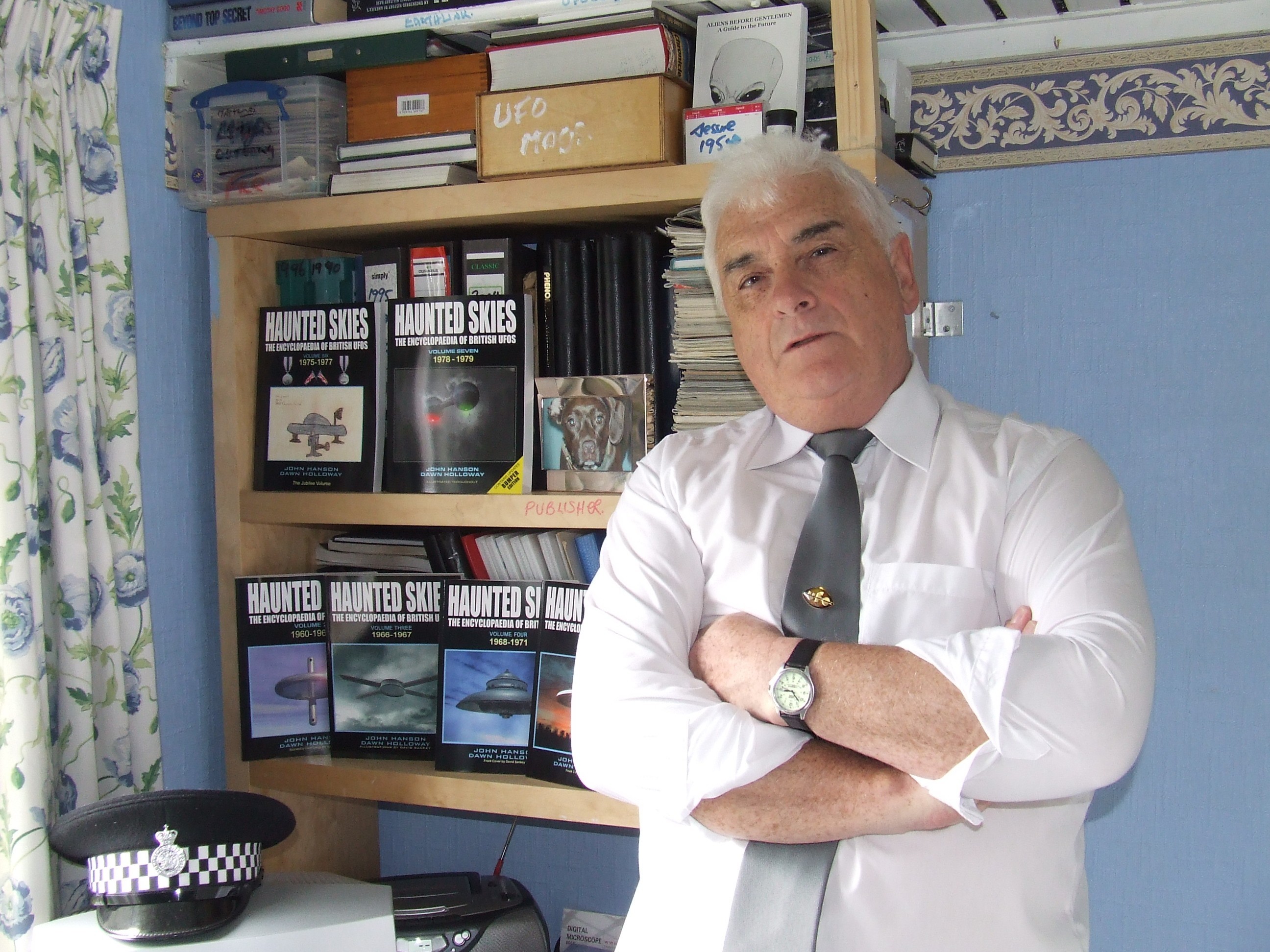 John Hanson runs a real life X-Files centre in Warwickshire