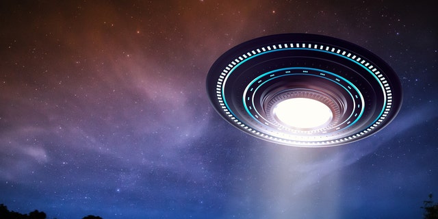 Artist's impression of a UFO