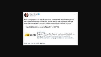 Fact Check: Study Did NOT Prove COVID-19 Vaccinated Have 14.5% Higher Mortality Rate Than Non-Vaccinated