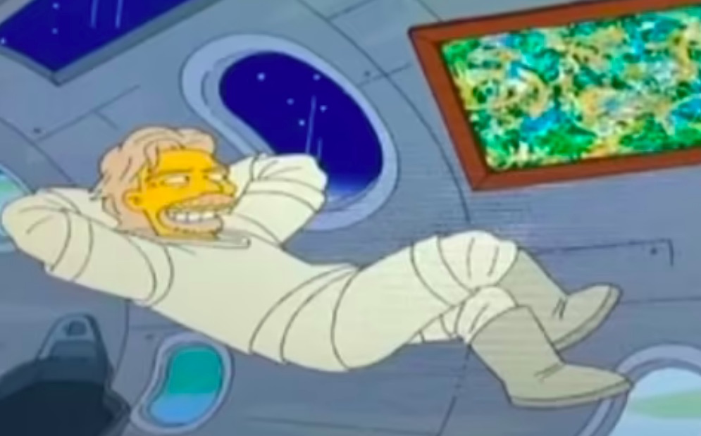 Richard Branson - The Simpsons