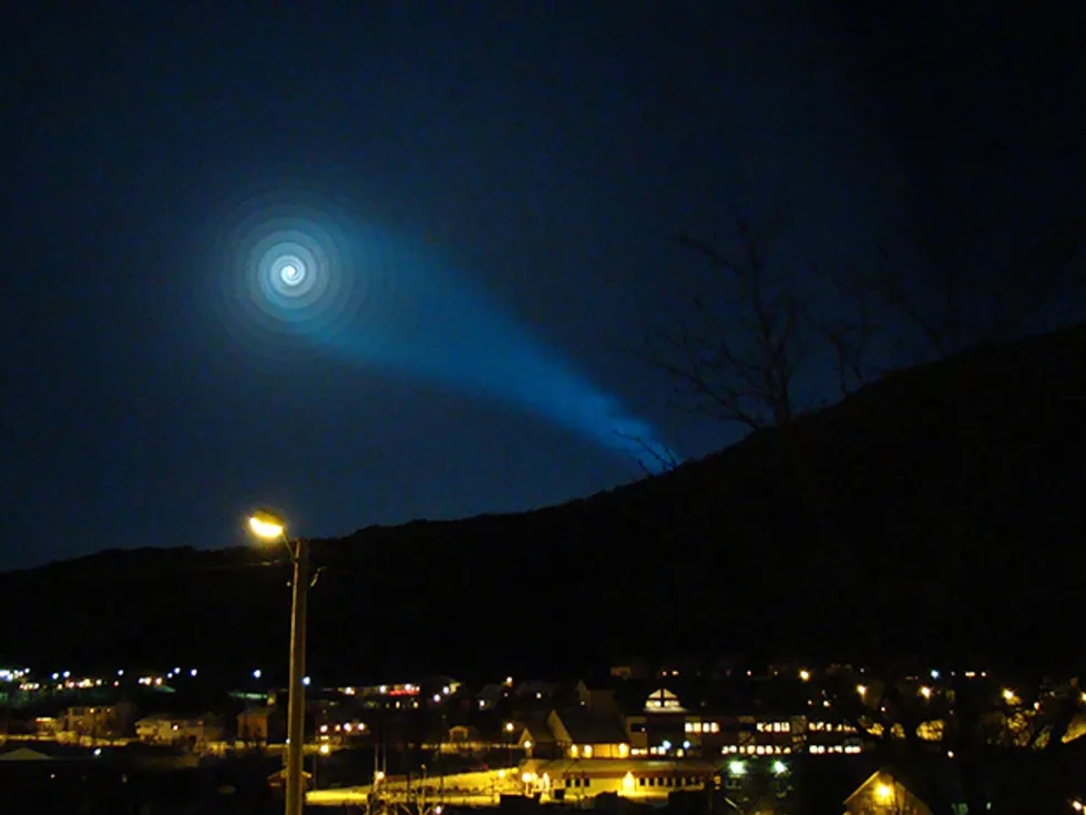 UFO over norway