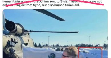 Chinese media is claiming an Instagram post shows the US military stealing aid for earthquake victims in Syria. It's a bogus conspiracy theory. - Yahoo News