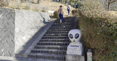 FEATURE: UFO sightings putting rural Japan community on intergalactic map - Kyodo News Plus