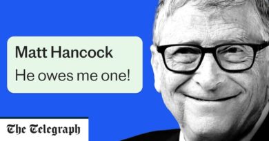 Matt Hancock cracks joke about Bill Gates Covid conspiracy - The Telegraph