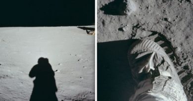 Moon landing conspiracy: Do weird shadows on the Moon prove NASA faked Apollo 11 footage? - Express