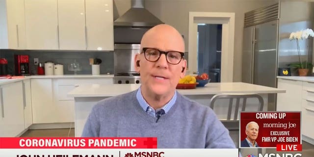 MSNBC analyst John Heilemann called a potential COVID lab-leak a "made-up" "conspiracy theory" in May 2020. 