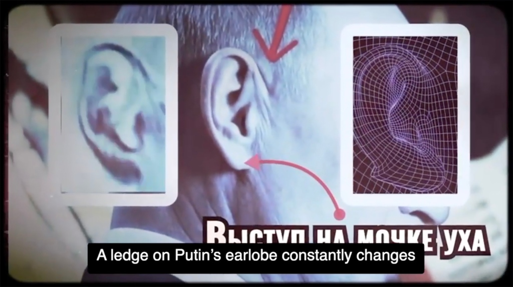 New video furthers the claim that Vladimir Putin uses body doubles. 