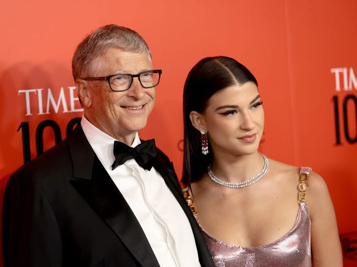 Bill Gates and Phoebe Gates attend the 2022 TIME100 Gala on June 08, 2022 in New York City.