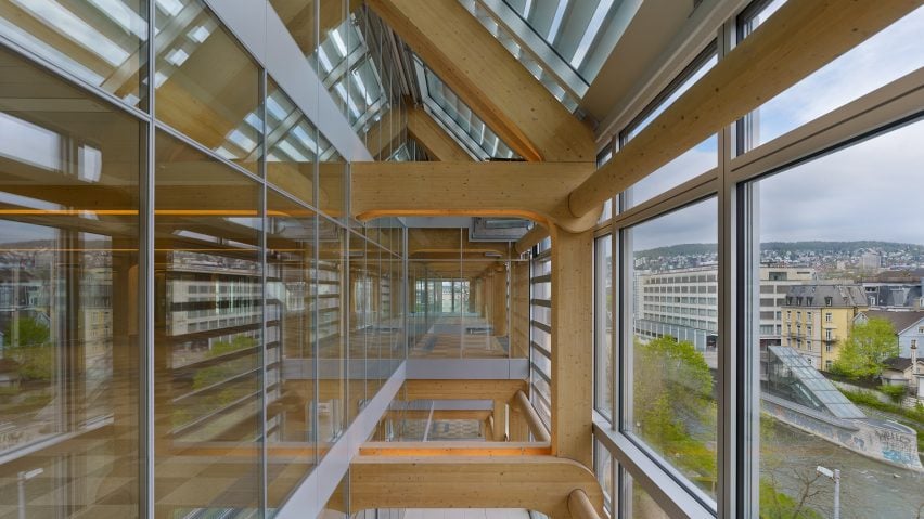 Tamedia Office Building by Shigeru Ban